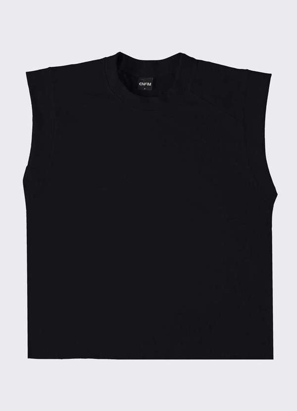Enfim - Camiseta Feminina Muscle Enfim 1000117318 00004-Preto