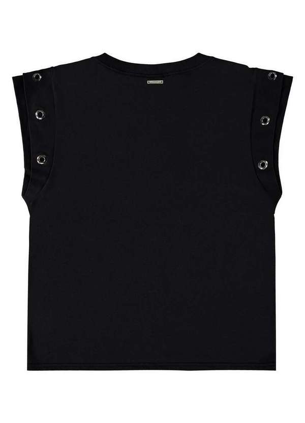 Enfim - Camiseta Feminina Muscle Tee Enfim 1000120962 00004-Preto 2