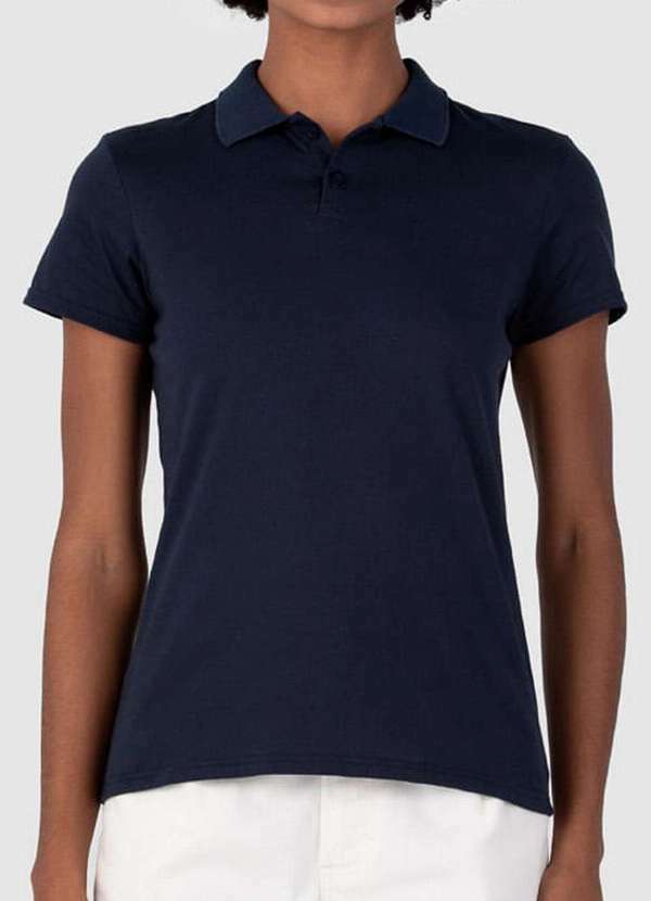 Malwee - Camiseta Feminina Polo Malwee 1000004504 02023-Marinho