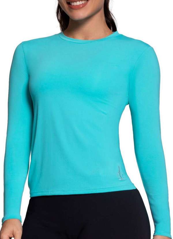 Selene - Camiseta Feminina Uv Selene 20750-003 731-Azul-Piscina