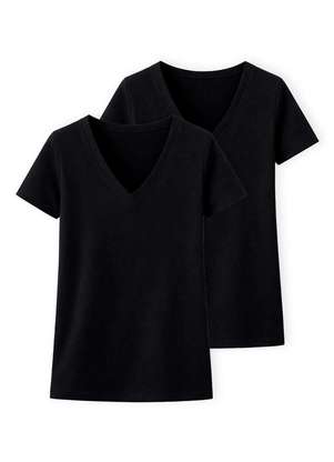 Kit com 2 Camisetas Feminina Hering 02tq - HERING