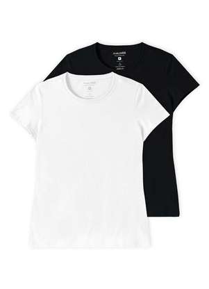 Kit com 2 Camisetas Feminina Malwee 1000004499 - MALWEE