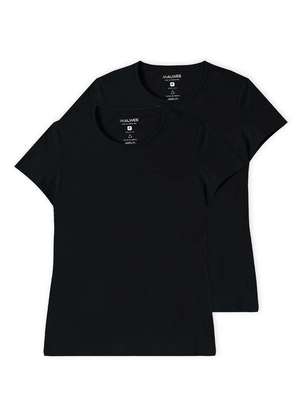 Kit com 2 Camisetas Feminina Malwee 1000004499 - MALWEE