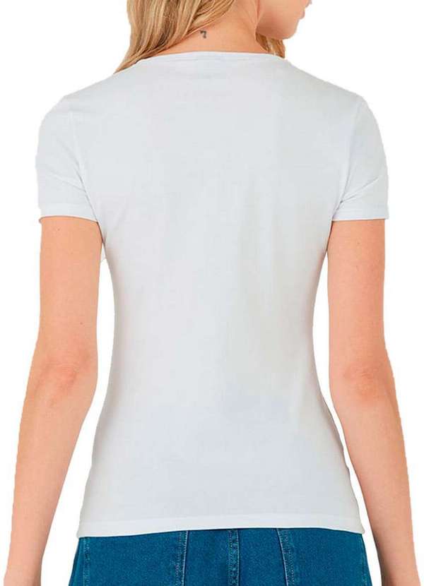 Malwee - Kit com 2 Camisetas Feminina Malwee 1000004502 Branco-Preto 3