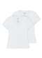 Malwee - Kit com 2 Camisetas Feminina Malwee 1000004502 Branco-Preto - variação: Branco