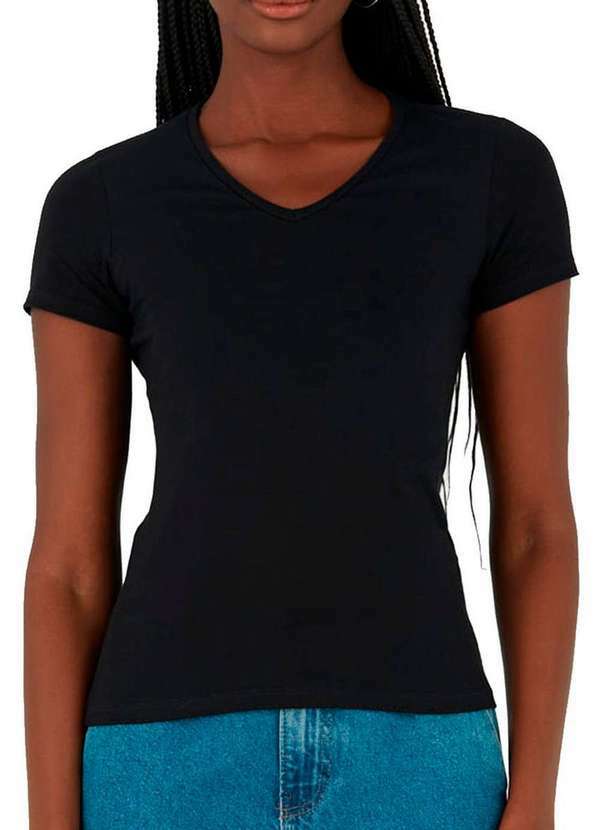 Malwee - Kit com 2 Camisetas Feminina Malwee 1000004502 Preto 2