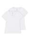 Malwee - Kit com 2 Camisetas Feminina Malwee 1000047373 Branco-Preto - variação: Branco