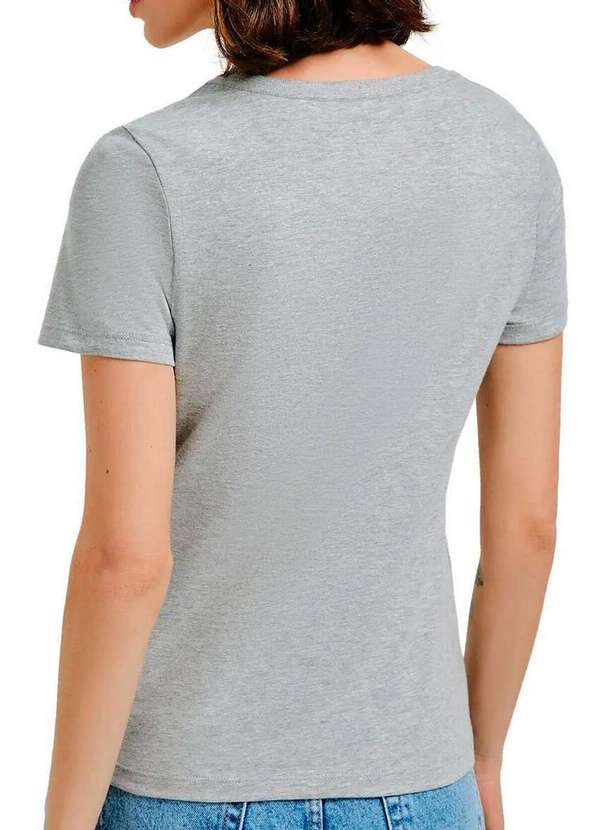 Hering - Kit com 3 Camisetas Feminina Hering 0241 Mescla 3