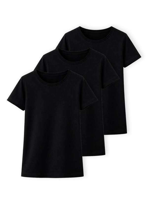 Hering - Kit com 3 Camisetas Feminina Hering 0241 Preto