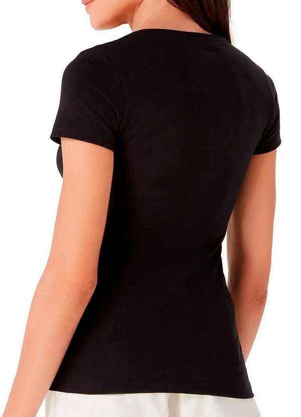 Hering - Kit com 3 Camisetas Feminina Hering 02tq Preto 3