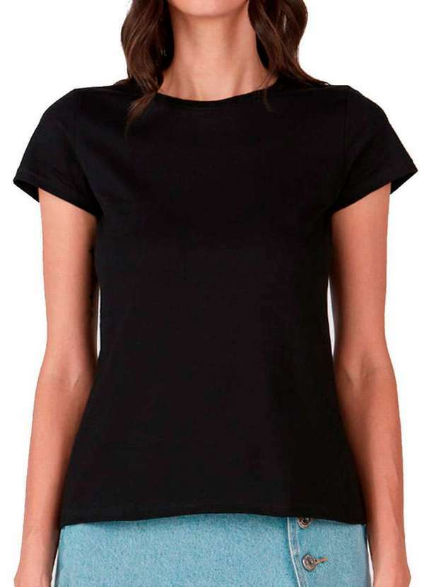 Malwee - Kit com 3 Camisetas Feminina Malwee 1000004499 Branco-Preto 4