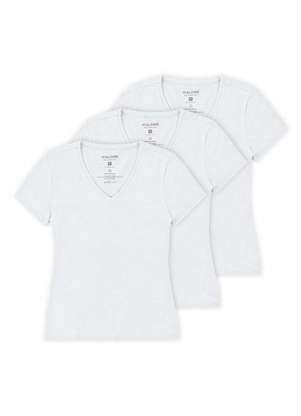 Kit com 3 Camisetas Feminina Malwee 1000004502 - MALWEE