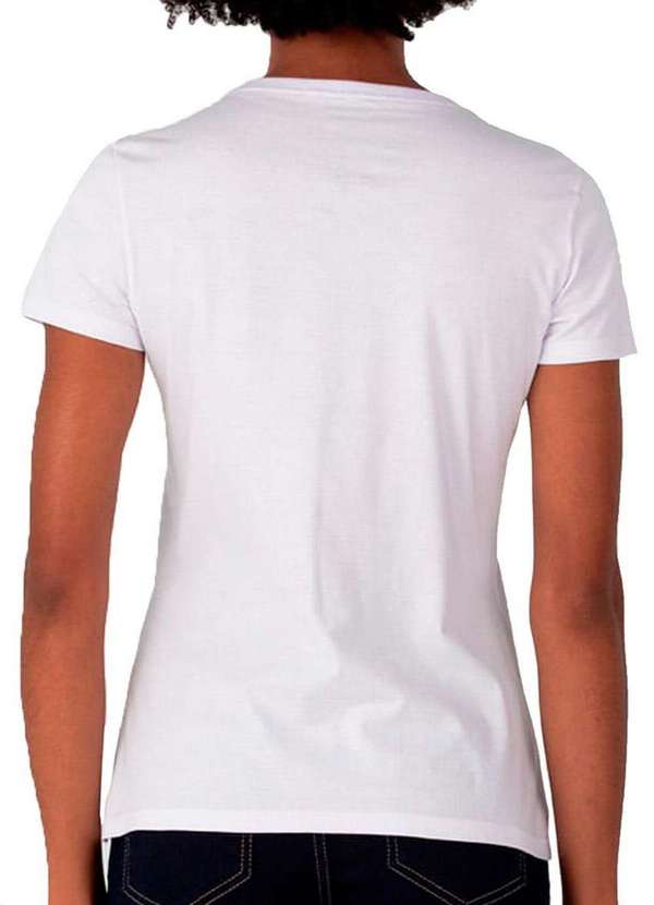 Malwee - Kit com 3 Camisetas Feminina Malwee 1000047373 Branco-Preto 3