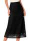 Enfim - Saia Midi Evasê Enfim 1000132881 00004-Preta - variação: 00004-Preta