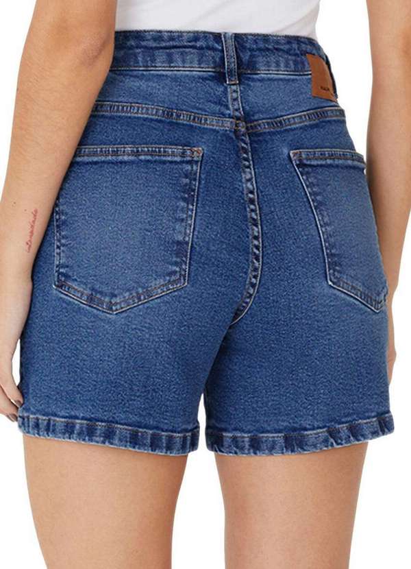 Malwee - Bermuda Feminina Mom Malwee 1000131276 An68a-Jeans 2