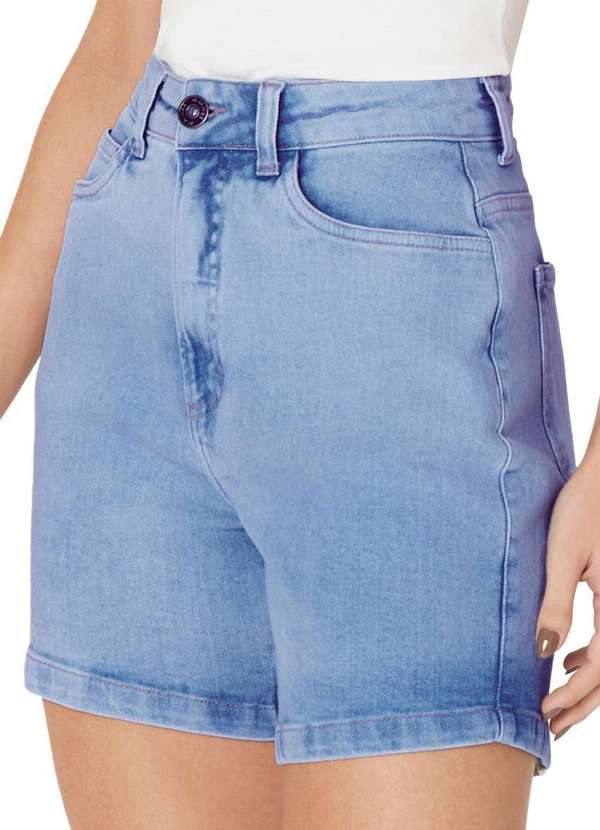 Malwee - Bermuda Feminina Mom Malwee 1000131448 An67a-Jeans