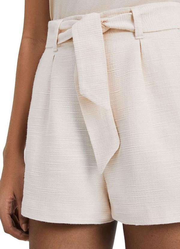 Hering - Shorts Feminino Clochard Hering Hbzg 1a-Off-White 3