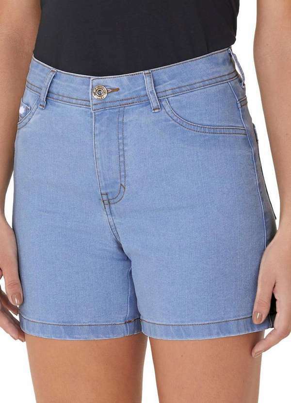 Malwee - Shorts Feminino Comfort Malwee 1000131428 An67a-Jeans
