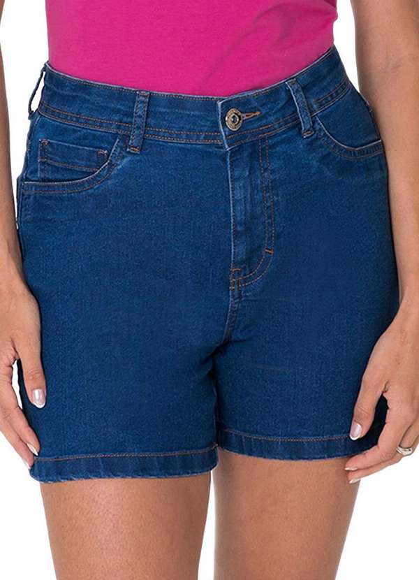 Malwee - Shorts Feminino Comfort Malwee 1000131428 An68a-Jeans