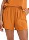 Marialícia - Shorts Feminino Marialicia 184086 3498-Laranja-Carrot - variação: 3498-Laranja-Carrot
