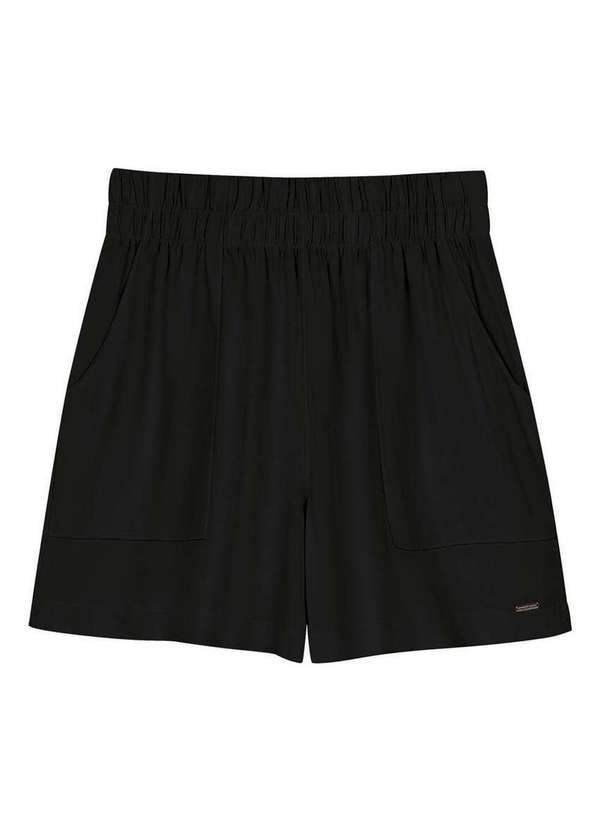 Marialícia - Shorts Feminino Marialicia 184086 7001-Preto 2