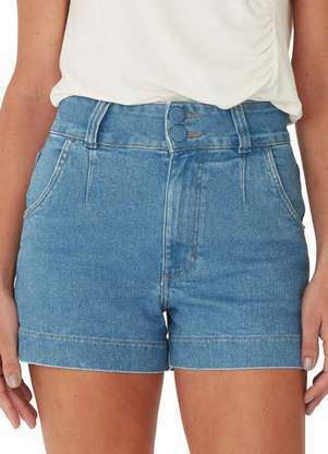 Shorts Feminino Mom Malwee 1000129472 - MALWEE