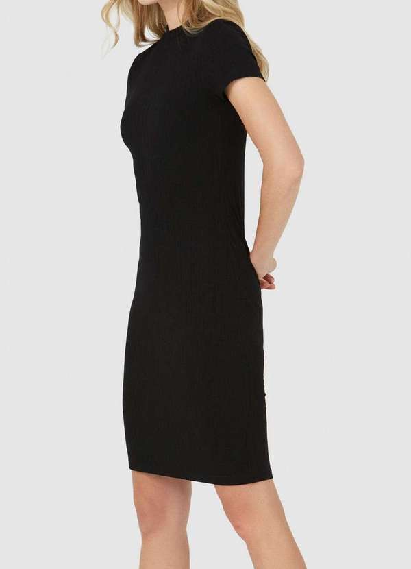 Malwee - Vestido Curto Malwee 1000110523 00004-Preto