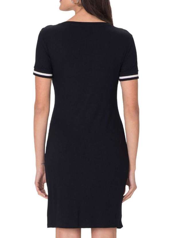 Malwee - Vestido Curto Malwee 1000126672 00004-Preto 2