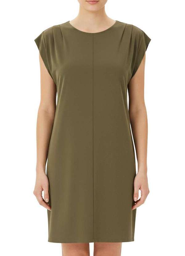 Marialícia - Vestido Curto Marialicia 184232 5109-Verde-Aspargo