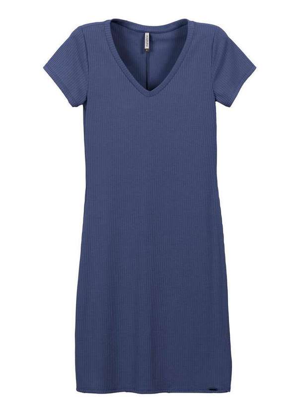 Marialícia - Vestido Curto Marialicia 52083 6092-Azul 2