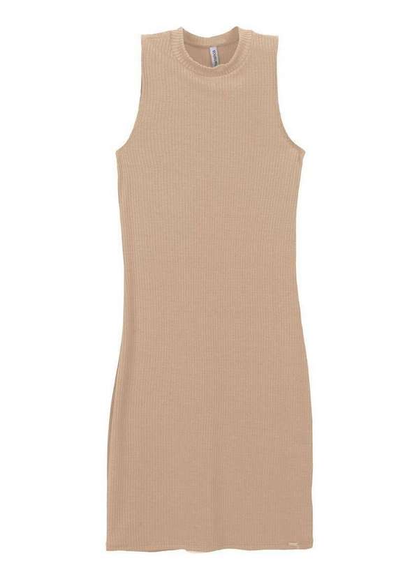 Marialícia - Vestido Curto Marialicia 52111 2039-Bege