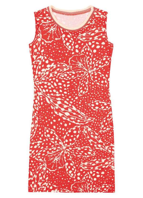 Malwee - Vestido Curto Reto Malwee 1000132941 Dw40b-Laranja 3