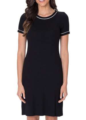 Vestido Curto Reto Malwee 1000133963 - MALWEE