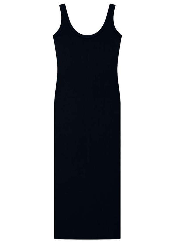 Enfim - Vestido Longo Justo Enfim 1000125329 00004-Preto 3