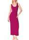 Enfim - Vestido Longo Justo Enfim 1000125329 00914-Fucsia - variação: 00914-Fucsia