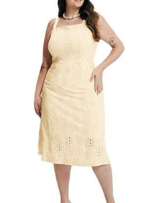 Marialícia - Vestido Midi Marialicia 184104 - MARIALÍCIA