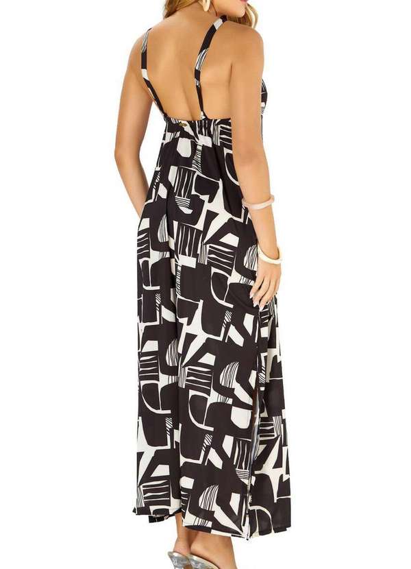 Banho de Mar - Vestido Saída Banho de Mar 624.905 1006-Calcário-Abstrato 2