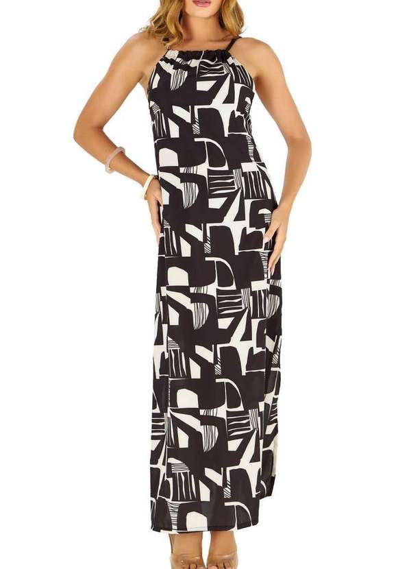 Banho de Mar - Vestido Saída Banho de Mar 624.905 1006-Calcário-Abstrato 3