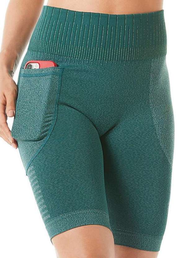 Demillus - Bermuda Feminina Demillus 94350 23-Verde-Esmeralda