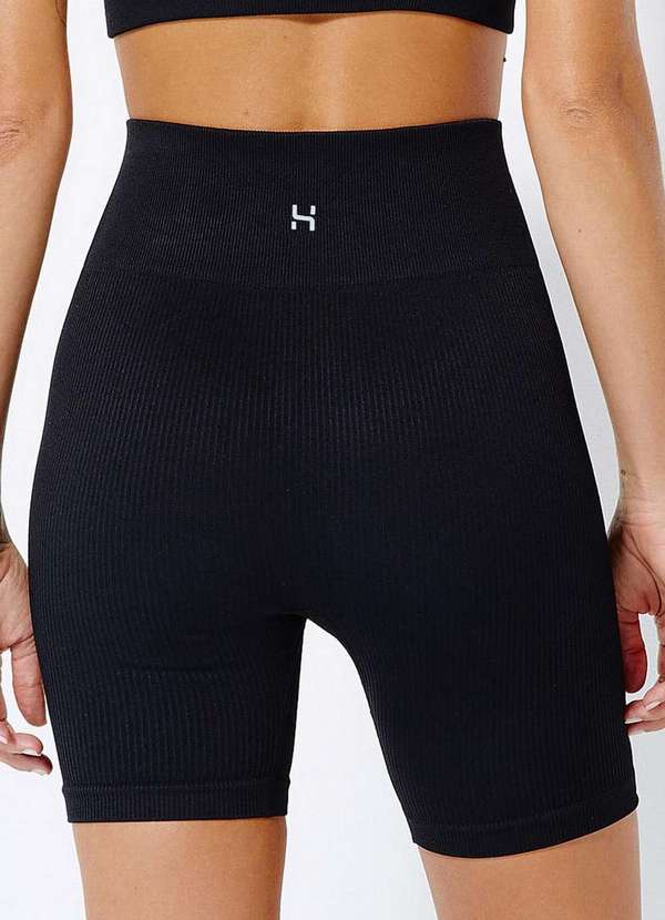 Hering - Bermuda Feminina Hering Sc58 N10-Preto 2