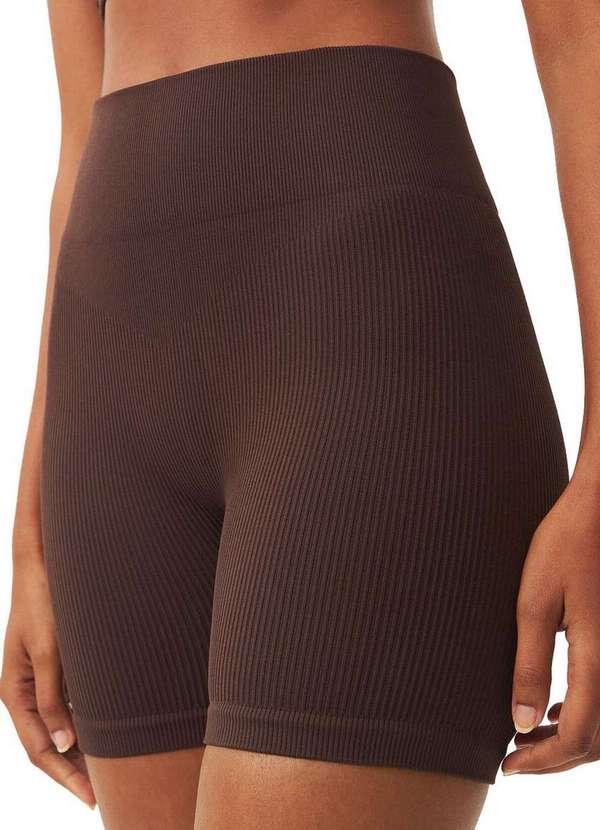 Hering - Bermuda Feminina Hering Sc58 1a-Marrom