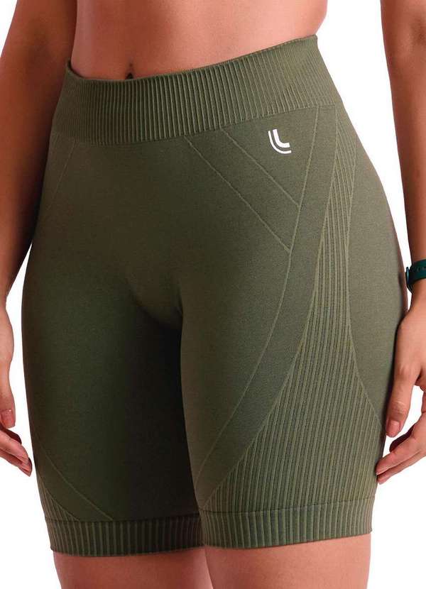 Lupo - Bermuda Feminina Max Lupo 71311-001 4600-Verde-Militar