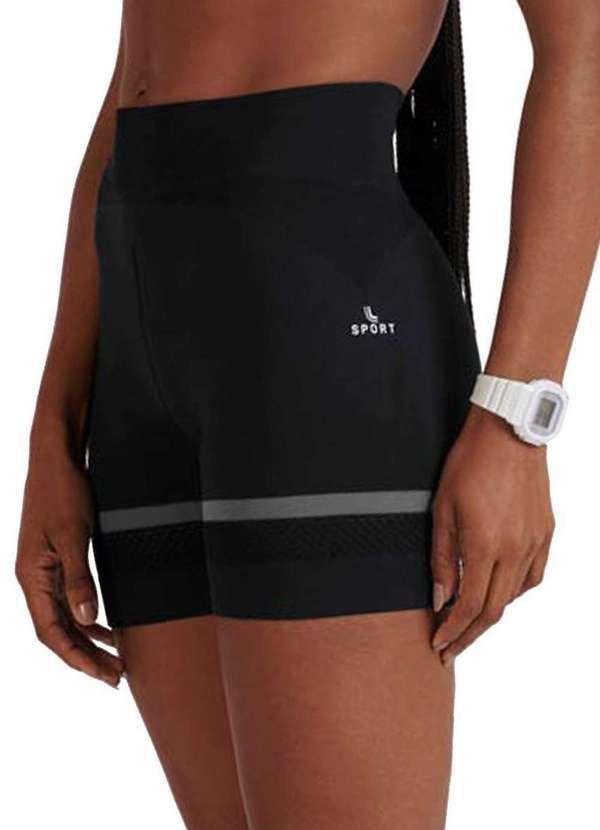 Lupo - Bermuda Feminina Lupo 71357-001 9990-Preto