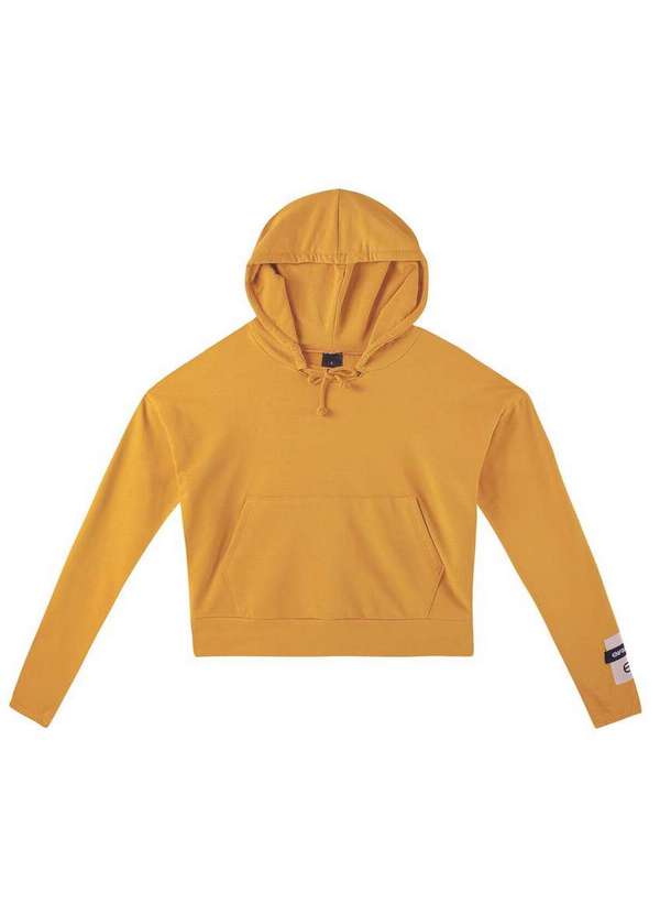 Enfim - Blusa Feminina Cropped Enfim 1000110942 00397-Amarelo 2