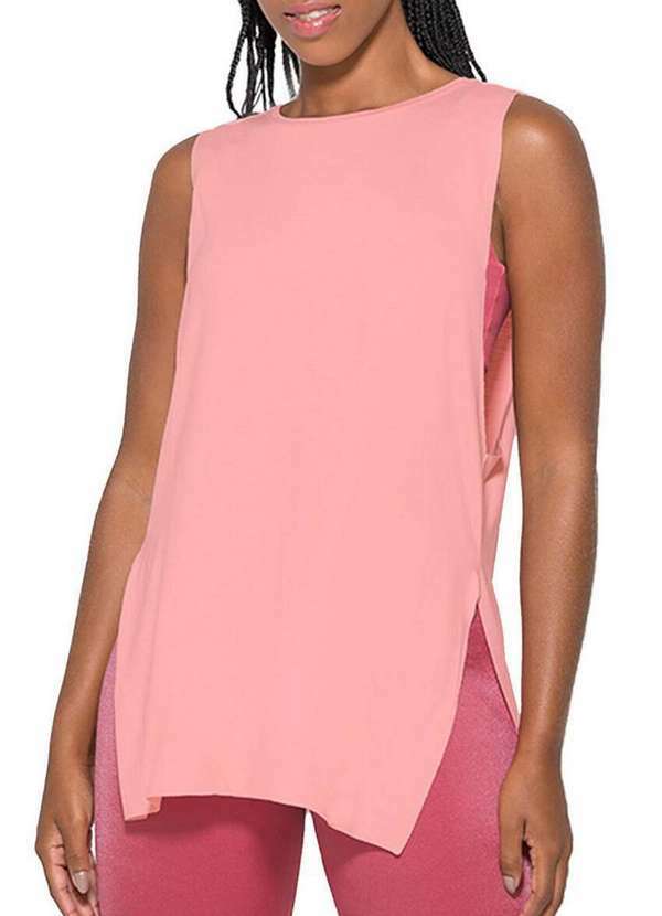 Enfim - Blusa Feminina Regata Alongada Enfim 1000121381 00004-Preto