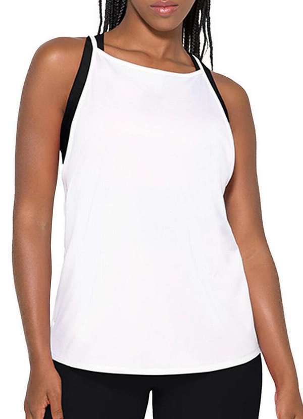Enfim - Blusa Feminina Regata Enfim 1000121383 00004-Preto