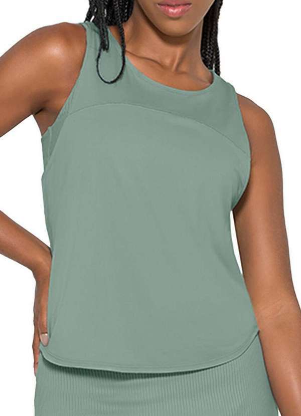 Enfim - Blusa Feminina Regata Nadador Enfim 1000121051 02023-Azul-Marinho