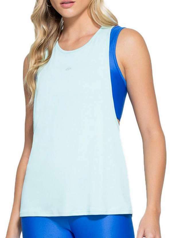 Enfim - Blusa Feminina Regata Nadador Enfim 1000124271 00004-Preto