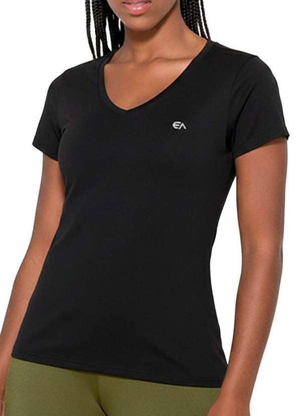 Enfim - Blusa Feminina Slim Enfim 1000121384 00004-Preto