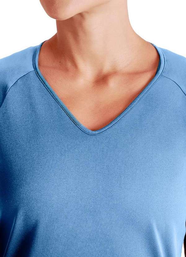 Lupo - Camiseta Feminina Lupo 71600-001 0770-Azul 3